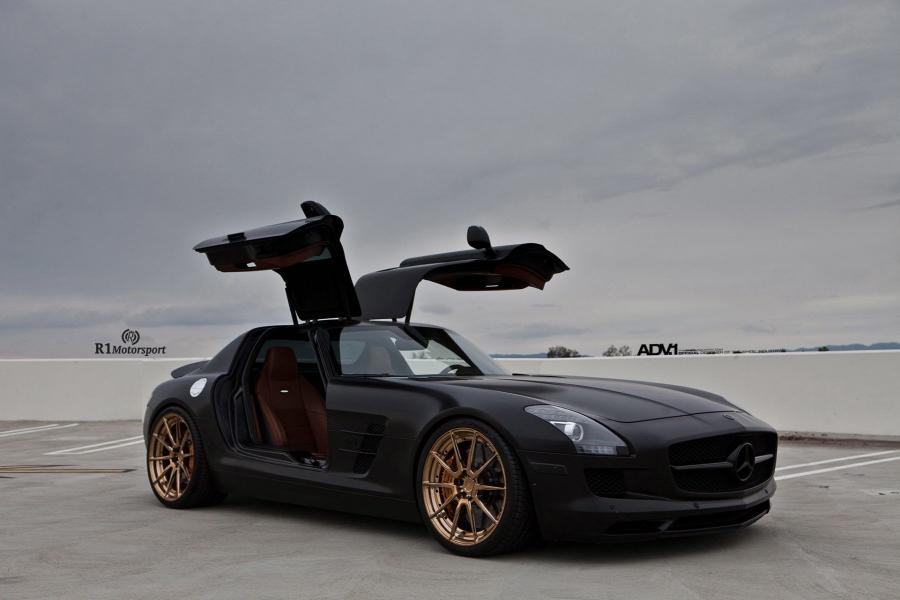 Mercedes-Benz SLS AMG by R1 Motorsport on ADV.1 Wheels (ADV10 M.V2 CS) '2016